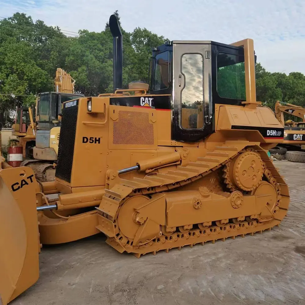 Used Bulldozer CAT D5H used crawler bulldozer caterpillar D5H dozer