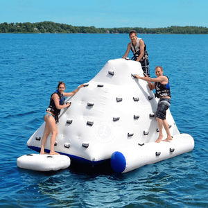 กระดานลื่นเป่าลมขนาดใหญ่ทำจาก PVC ขนาด0.9มม. สำหรับผู้ใหญ่ของเล่นแบบลอยน้ำได้สำหรับปีนกำแพง - Product Image 4