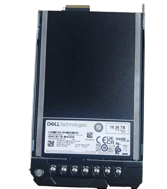 0RRYKC 15.36TB NVME SSD PCIe Gen5 E3 MZ3LO15THBLA-00AD3