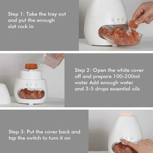 Nouvel humidificateur d'air domestique, diffuseur ultrasonique 3D, purificateur d'air, aromathérapie, diffuseur d'arômes à effet flamme - Product Image 6