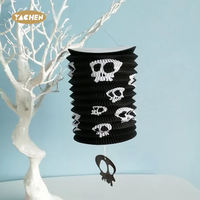 YACHEN Offre Spéciale longues lanternes pliables chinoises japonaises suspendues en papier pour Halloween décorations de fête à la maison