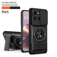 Coque de protection coulissante pour objectif de caméra Lichicase multicolores, coque de protection pour téléphone Motorola G06 G06 Power en TPU
