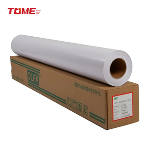 Rouleau de Vinyle PVC Autocollant 120g 140g, Imprimable Éco-Solvant - Product Image 1