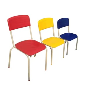 Ensemble de bureau et chaise scolaire ergonomique, moderne, écologique et durable pour enfants avec structure métallique - Product Image 3