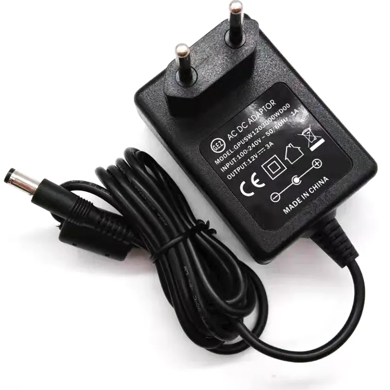 AC DC Adapter CE CB GS SSA KC LVD Safety Approve LED Driver 12V 3A Power Supply For PC LCD TFT Monitor