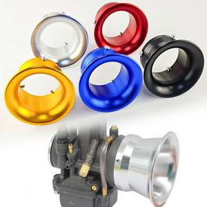 Embout d'admission d'air pour moto Qiangye 50 mm, rouge, pour modification de carburateur - Product Image 3