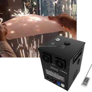 Macchina per Scintille Elettrica in Metallo per Matrimoni ed Eventi, con Fiamma Fredda e Nebbia Danzante, Controllo DMX512 e Telecomando, AC 110-240V 750W - Product Image 5