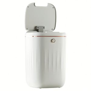 20/22L 2026 Nuevo Diseño Sensor Inteligente Hogar Inteligente ABS Cubo de Basura Automático para Baño y Cocina con Tapa Gran Capacidad de Almacenamiento Venta al por Mayor - Product Image 1