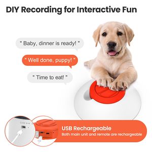 Juguete Dispensador de Comida para Perros, Interactivo, Ecológico, Fácil de Limpiar, Dispensador Automático de Golosinas con Control Remoto - Product Image 2