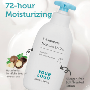 Set Perawatan Kulit bayi alami Label pribadi, Losion pelembap dan krim untuk wajah dan tubuh untuk perawatan kulit bayi - Product Image 2