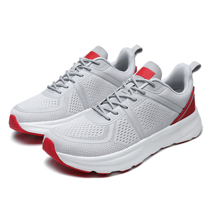 Nouvelles Chaussures de Marche à Lacets avec Soutien de la Voûte Plantaire pour Hommes – Baskets Légères en Maille à Coupe <span class=keywords><strong>Large</strong></span> – Style le Plus Vendu - Product Image 1