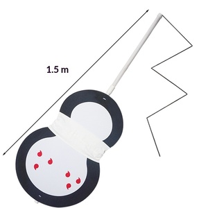 Éventail rond géant de 150 cm, accessoire de cosplay Tobi, jouet d'<span class=keywords><strong>arme</strong></span> <span class=keywords><strong>ninja</strong></span> - Product Image 3