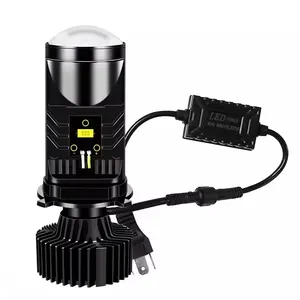 Độ sáng cao Auto Led Đèn Pha H4 LED ống kính đèn pha Y6 với nhà máy trực tiếp giá LED bóng đèn tự động H4 Led Đèn Pha bóng đèn