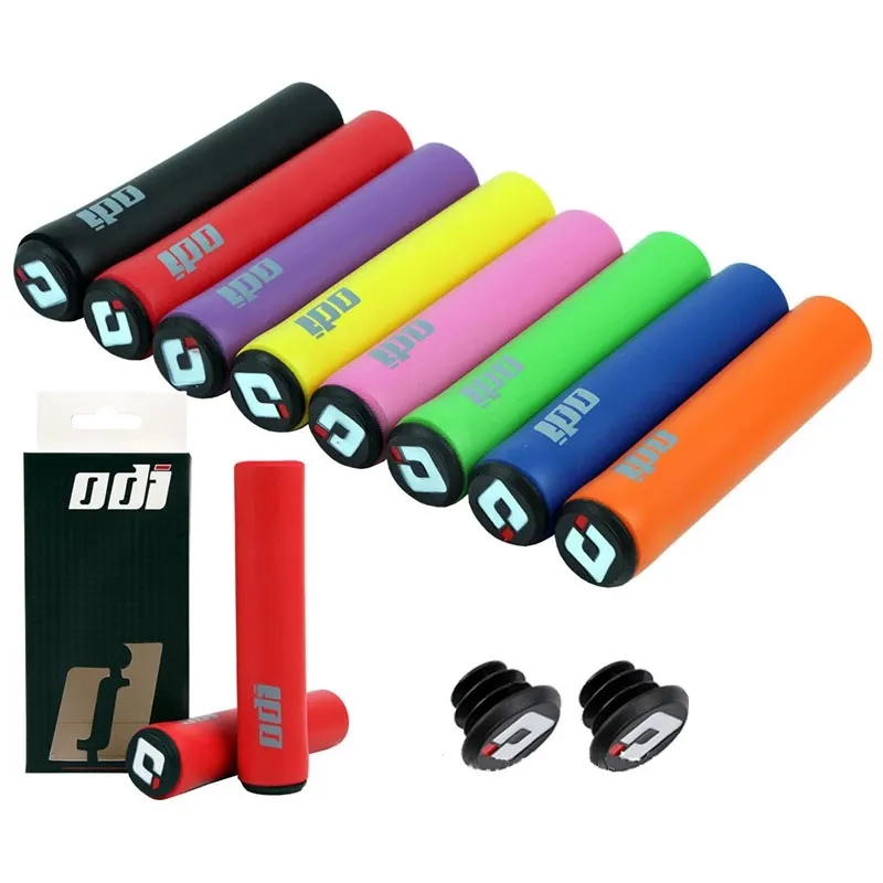 ODI Silicone Bicycle Grips Cycling Anti-slip Bike Grip Cover Mountain Road Bike MTB Handlebar Cover Grips Riding Accessories