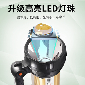 ไฟฉาย JINGANG 631 LED แบบชาร์จไฟได้ ตัวเรือนอะลูมิเนียม พกพาสะดวกสำหรับใช้งานกลางแจ้ง พร้อมฟังก์ชั่นพาวเวอร์แบงค์ - Product Image 3