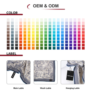 Foulard Quadrato di Lusso da <span class=keywords><strong>Donna</strong></span> Caizi, Stampa Digitale 12MM, Personalizzato, 100% Seta, <span class=keywords><strong>Elegante</strong></span>, Delicato sulla Pelle, Accessorio Moda Autunnale - Product Image 2