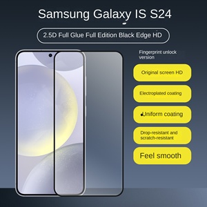 ฟิล์มกระจกนิรภัย Samsung S24/S25 9H Asahi Nitrate ป้องกันรอยขีดข่วน ป้องกันฝุ่น ป้องกันการแตก ป้องกันแสงสีฟ้า ครอบคลุมเต็มจอ - Product Image 3