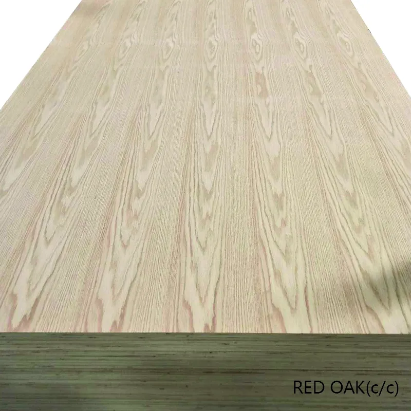 Plywoodash foglio di pino fantasia okume impiallacciatura 4x8 pakistan mercato di quercia rossa compensato per mobili e porte