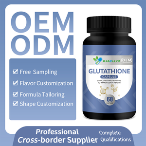 Kapsul <span class=keywords><strong>Glutathione</strong></span> Label Pribadi OEM 60 Kapsul Formula Vitamin yang Ditingkatkan untuk Kesehatan Kulit Pertahanan Antioksidan - Product Image 4