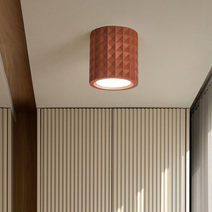 Lámparas de Techo de Estilo Francés Nórdico Minimalista, Diseño Original Único, Montaje en Superficie para Entrada, Sala de Estar, Dormitorio, Sin Perforación - Product Image 2