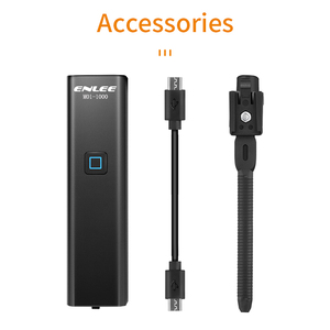 Lumière avant de vélo à <span class=keywords><strong>LED</strong></span> rechargeable par USB ENLEE, 1000 lumens, phares de vélo pour <span class=keywords><strong>VTT</strong></span> et vélo de route - Product Image 6
