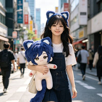 Muñeco Kpop de China, fabricante de muñecos de peluche con cara 3D personalizada, muñecos de peluche de 20cm, 25cm y 30cm con imán