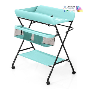 Customizable Portable Foldable Diaper Changing <strong>Table</strong> Baby Care Portable Multifunctional Foldable <strong>Bathing</strong> Baby Bed Touching <strong>Table</strong> - Product Image 3