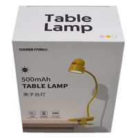 Boîte cadeau personnalisée en carton blanc mat avec impression, boîte à boucle pour lampe de table