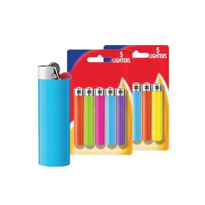 Encendedor de Cigarrillos Desechable B IC J6 Plateado con Función de Huella Dactilar, Lleno de Propano, Estilo Americano, para Regalos Empresariales - Product Image 5