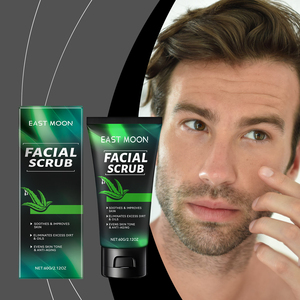 <span class=keywords><strong>Meilleur</strong></span> Gommage <span class=keywords><strong>Visage</strong></span> <span class=keywords><strong>Exfoliant</strong></span> Nettoyant en Profondeur VEGAN Naturel – Exfolie et Revitalise la Peau – Gommage Crème <span class=keywords><strong>Visage</strong></span> <span class=keywords><strong>Homme</strong></span> à l'Aloe Vera - Product Image 2