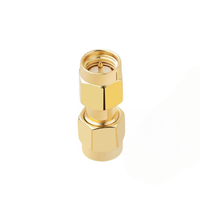Convertidor de venta directa de fábrica SMA JJ SMA macho a SMA macho adaptador conectores coaxiales (RF) conector adaptador