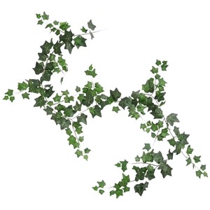 Guirlande de lierre artificiel Miaomiao, 1,8 mètre, feuilles vertes, pour décoration de maison et de mariage - Product Image 5