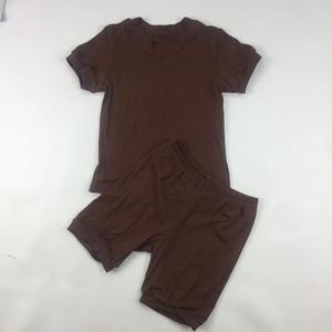 Conjuntos de Ropa de Verano para Niños y Niñas de Algodón Suave en Colores Puros, Camisetas con Pantalones Cortos - Product Image 6