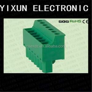 Cắm trong loại khối thiết bị đầu cuối cong kim thiết bị đầu cuối của 2 pins và 5.08 mét khoảng cách từ thiết bị điện tử KF2EDGKC-5.0/5.08 - Product Image 2