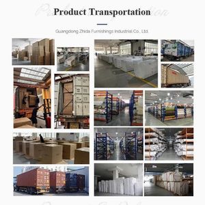 Silla cómoda de comedor de tela de diseño francés <span class=keywords><strong>comercial</strong></span> ejecutivo Zhida de la fábrica de Foshan - Product Image 4