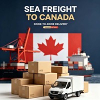 Agent maritime Alibaba Express Canada Fret maritime LCL FCL Expédition avec livraison à domicile par coursier DDP Dédouanement