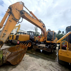 Excavadora de ruedas hidráulica original coreana Hyundai 210W-7, excavadora de neumáticos Hyundai HY210W-7 HY210VS de 20 toneladas - Product Image 1