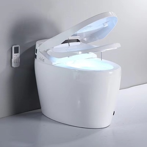 Stile europeo wc intelligente di un pezzo intelligente bidet wc Elettrico per la struttura hotel sedili