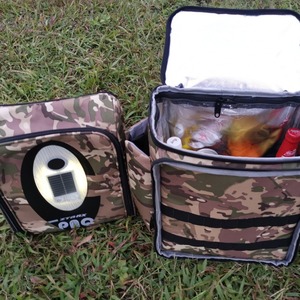 ZTARX Outdoor Cooler <b>Bag</b> With Solar Charging Ice Pack <b>20L</b> Dual Compartment Camping Backpack - Product Image 4
