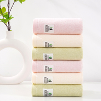 Serviette de Visage en Fibre de Bambou de Luxe, Douce et Soyeuse, Serviette pour les Mains, Serviette de Lavage du Visage Respectueuse de la Peau