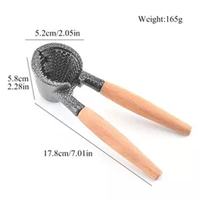 Zonwi Hot Sale Hoge Kwaliteit Ecologisch Verantwoorde G1-003 Notenkraker met Houten Handvat, Handmatige Walnootopener voor Fruit & Groenten Gereedschap