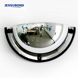 60 см Средний 2 мм толщина акриловый пластик безопасности 180 градусов полусферическое купольное зеркало выпуклое - Product Image 2