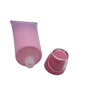 Tabung PE 80-150ml, Tabung Plastik Lunak, Kemasan Kosmetik Kosong untuk Krim Tangan, Krim Wajah, Lotion, dan Sampo