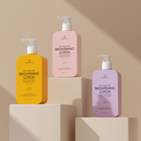 Bouteilles de shampooing en plastique souple HDPE de 400 ml, nouveau conditionnement carré pour shampooing, flacon vide avec pompe à pression