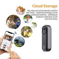 Sonnette de porte Wi-Fi sans fil avec détecteur de mouvement et caméra Full HD 720P pour la maison (vente en gros)