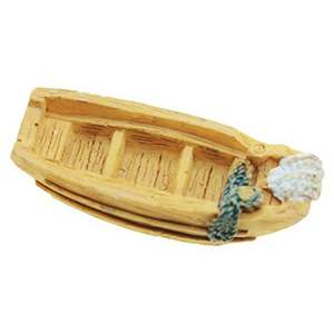 Ornements de jardin Ocean Beach Résine Craft Micro Landscape Fairy Dollhouse Decorations <span class=keywords><strong>Miniature</strong></span> Boat - Product Image 2