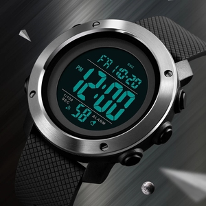 Montres-bracelets numériques à quartz <span class=keywords><strong>Skmei</strong></span> <span class=keywords><strong>1426</strong></span> 1416 Montre de sport Affichage LCD Montre numérique pour hommes 50m étanche - Product Image 3