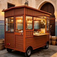 Camions de restauration personnalisables pour sites touristiques, y compris des camions à café et à nouilles ; Camions de restauration commerciaux multifonctionnels conduits par le client.