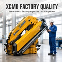 Grue articulée SQZ430, moment de levage de 43 tonnes, flèche hydraulique multi-étages, grue montée sur camion, grue montée sur camion-citerne, vente directe d'usine XCMG