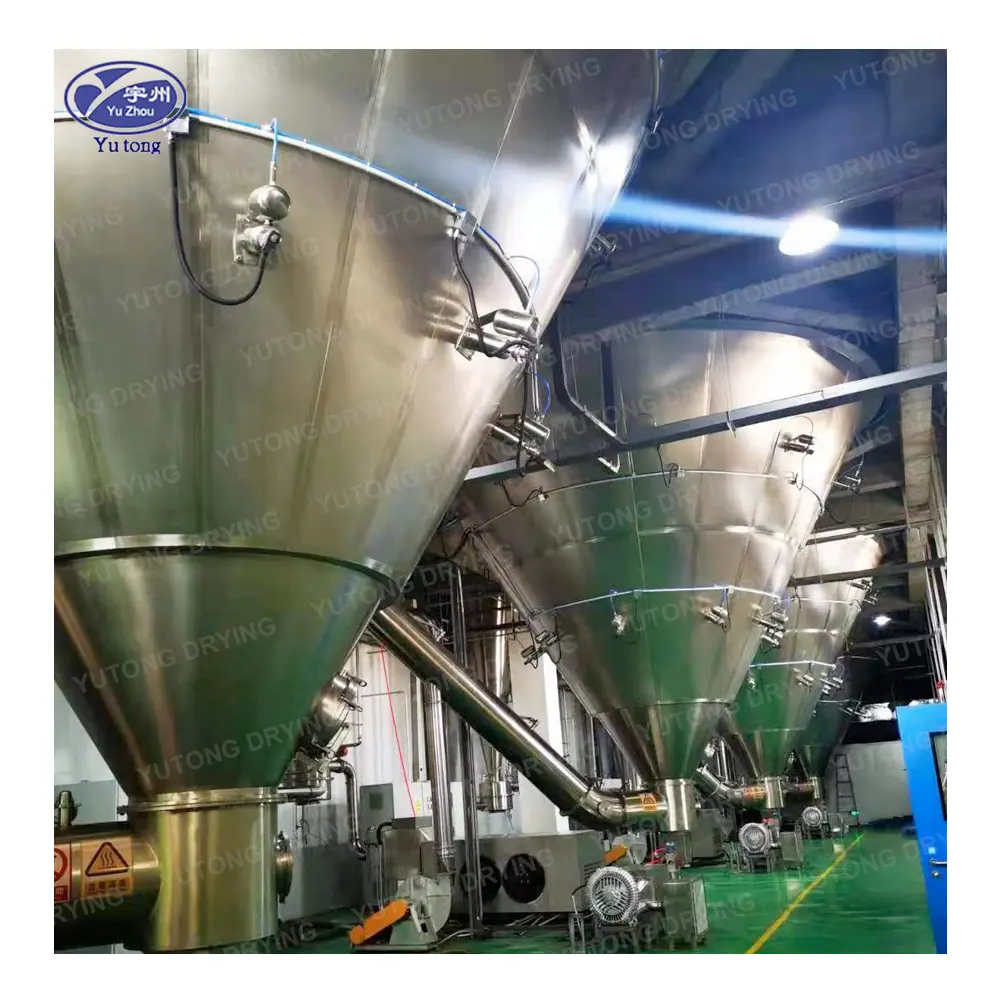LPG150 China Automatic powder spray drying machine / spray drying tower milk powder plant /spray dryer price